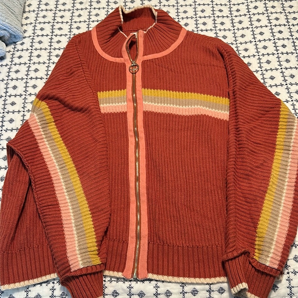 Zippered Sweater